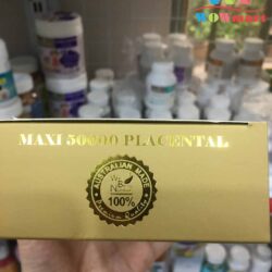 Nhau thai cừu Maxi 50000 Placental Baby Sheep Essence 100 viên 9 nhau thai cuu maxi 50000 placental baby sheep essence 100 vien 3