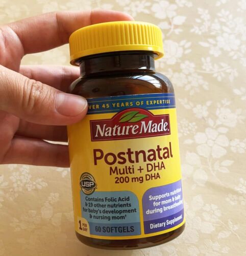 Vitamin cho phụ nữ sau sinh Nature Made Postnatal Multi DHA 140 viên 28 thuoc bo sau khi sinh nature made postnatal multi dha 60 vien 090525 ka