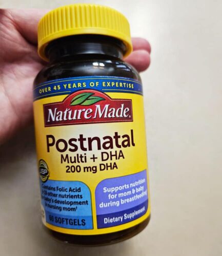 Vitamin cho phụ nữ sau sinh Nature Made Postnatal Multi DHA 140 viên 29 thuoc bo sau khi sinh nature made postnatal multi dha 60 vien 090525 kb