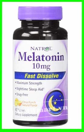 Giới thiệu sản phẩm Natrol melatonin 10mg