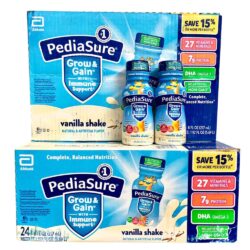 Sữa Pediasure nước hương Vani Pediasure Grow & Gain Vanilla Thùng 24 chai 12 sua nuoc pediasure grow and gain 237ml thung 24 chai kna