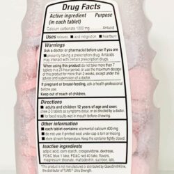 Kẹo chống đầy hơi Kirkland Signature Ultra Strength Antacid Calcium 1000mg 265 viên 11 vien nhai tri dau da day kirkland signature ultra strength antacid calcium 1000mg 265 vien cua my kd