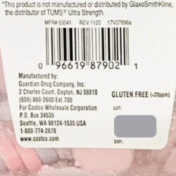 Kẹo chống đầy hơi Kirkland Signature Ultra Strength Antacid Calcium 1000mg 265 viên 12 vien nhai tri dau da day kirkland signature ultra strength antacid calcium 1000mg 265 vien cua my ke