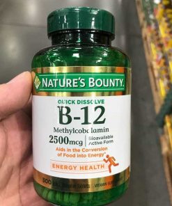 Viên uống Nature's Bounty Vitamin B12 2500mcg 300 viên