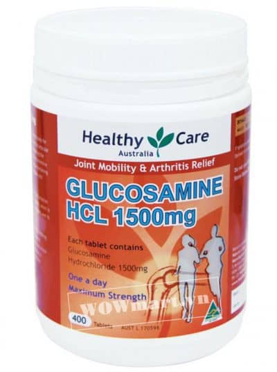 Giới thiệu sản phẩm Healthy Care Glucosamine hcl 1500mg