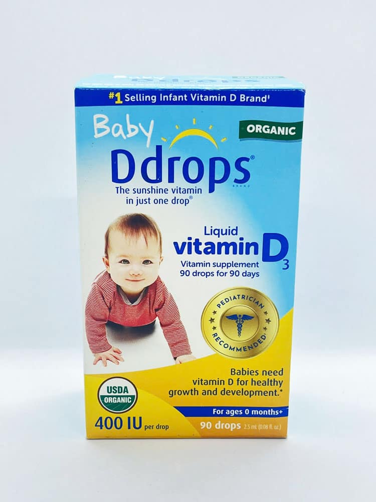 Bổ sung Vitamin D cho trẻ sơ sinh Baby Ddrops Vitamin D3 400IU 90 giọt 2 Bổ sung Vitamin D cho trẻ sơ sinh Baby Ddrops Vitamin D3 400IU 90 giọt - Ảnh 2