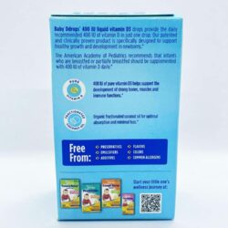 Bổ sung Vitamin D cho trẻ sơ sinh Baby Ddrops Vitamin D3 400IU 90 giọt 8 thuoc bo sung vitamin d cho tre so sinh baby ddrops vitamin d3 400iu cua my 131025 kb