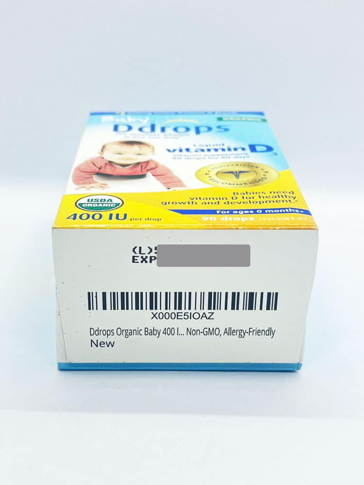 Bổ sung Vitamin D cho trẻ sơ sinh Baby Ddrops Vitamin D3 400IU 90 giọt 5 Bổ sung Vitamin D cho trẻ sơ sinh Baby Ddrops Vitamin D3 400IU 90 giọt - Ảnh 5