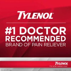 Viên uống Tylenol Acetaminophen Extra Strength 500mg 325 Caplets 18 thuoc giam dau ha sot tylenol extra strength 500mg 325 vien 2