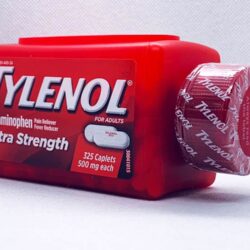 Viên uống Tylenol Acetaminophen Extra Strength 500mg 325 Caplets 13 thuoc giam dau ha sot tylenol extra strength 500mg 325 vien knb