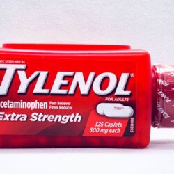 Viên uống Tylenol Acetaminophen Extra Strength 500mg 325 Caplets 11 thuoc giam dau ha sot tylenol extra strength 500mg 325 vien knd