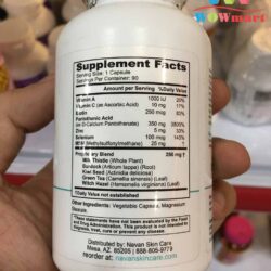 Viên uống giải độc gan, ngừa mụn Navan Skin Care Trueclear 90 viên 7 vien uong giai doc gan tri mun navan skin care trueclear 90 vien 3