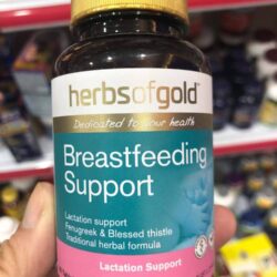 Viên uống lợi sữa Herbs of Gold Breastfeeding Support 60 viên 5 vien uong loi sua herbs gold breastfeeding support hop 60 vien 1612