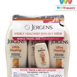 Set sữa dưỡng thể cho da khô Jergens Ultra Healing 4 chai