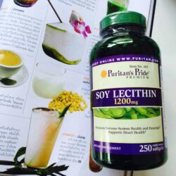 Bổ sung nội tiết tố từ đậu nành Puritan's Pride Soy Lecithin 1325mg 250 viên