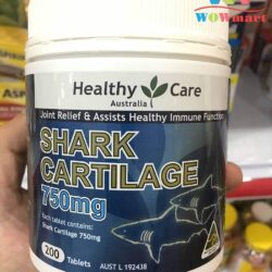 Sụn vi cá mập Healthy Care Shark Cartilage 750mg 200 viên 11 sun-vi-ca-map-healthy-care-shark-cartilage-750mg-200-vien