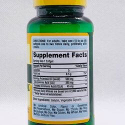 Tinh dầu hoa anh thảo Puritan's Pride Evening Primrose Oil 500mg 100 viên 7 tinh dau hoa anh thao puritans pride evening primrose oil 500mg 100 vien knc