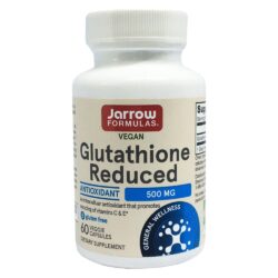 Viên uống trắng da nội sinh Jarrow Glutathione Reduced 500mg 60 viên