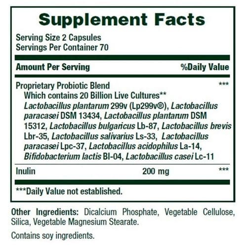 Hỗ trợ hệ tiêu hóa và đường ruột Nature's Bounty Probiotic 10 140 viên 13 vien uong ho tro tieu hoa natures bounty advanced probiotic 10 140 vien kb
