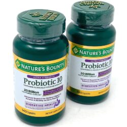 Hỗ trợ hệ tiêu hóa và đường ruột Nature's Bounty Probiotic 10 140 viên 5 vien uong ho tro tieu hoa natures bounty advanced probiotic 10 140 vien kc