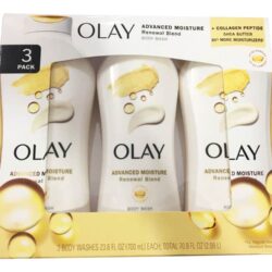 Bộ sữa tắm dưỡng thể Olay Advanced Moisture Renewal Blend Body Wash 700ml x3 7 bo san pham sua tam duong olay ultra moisture body wash 221124 ka