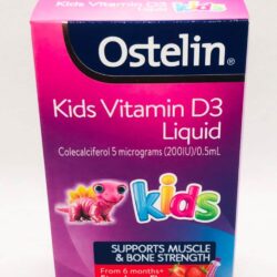 Bổ sung Vitamin D nước cho bé Ostelin Vitamin D Liquid Kids 20ml 9 bo sung vitamin d cho ostelin vitamin d liquid kids 20ml kc