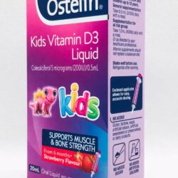 Bổ sung Vitamin D nước cho bé Ostelin Vitamin D Liquid Kids 20ml 10 bo sung vitamin d cho ostelin vitamin d liquid kids 20ml kd