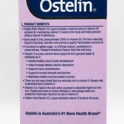 Bổ sung Vitamin D nước cho bé Ostelin Vitamin D Liquid Kids 20ml 11 bo sung vitamin d cho ostelin vitamin d liquid kids 20ml kf