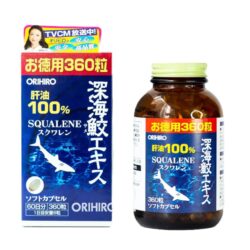 Sụn vi cá mập Orihiro Squalene Nhật Bản 360 viên 15 sun vi ca map orihiro squalene nhat ban 360 vien kng
