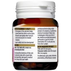 Viên uống bổ sung Axit Folic và I ốt cho bà bầu Blackmores Pregnancy I-Folic 150 viên 7 thuoc bo sung axit folic va ot cho ba bau blackmores pregnancy folic 150 vien knwa