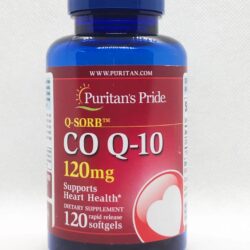Viên uống bổ tim Puritan's Pride CoQ10 120mg 120 Softgels 6 thuoc bo tim puritans pride coq10 120mg 120 vien kb