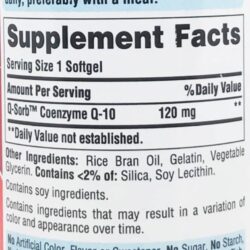 Viên uống bổ tim Puritan's Pride CoQ10 120mg 120 Softgels 9 thuoc bo tim puritans pride coq10 120mg 120 vien kd