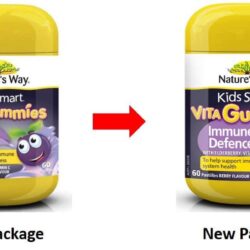 Kẹo dẻo tăng cường sức đề kháng Kids Smart Vita Gummies Immune Defence 60 Gummies 4 keo deo tang cuong suc de khang kids smart cold and flu immunity 60 gummies kna