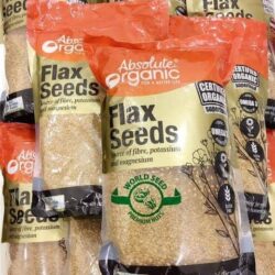 Hạt lanh Absolute Organic Flax seeds 1.5kg 6 absolute organic flax seeds 15kg 1