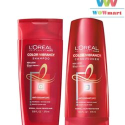 Bộ dầu gội và xã L'ORÉAL Color Vibrancy dành cho tóc nhuộm 375ml