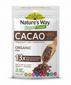 Bột Ca Cao Hữu Cơ Nature's Way Superfood CaCao NIBS 100g