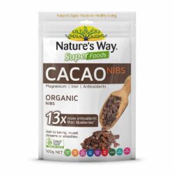 Bột Ca Cao Hữu Cơ Nature's Way Superfood CaCao NIBS 100g 7 Bột Ca Cao Hữu Cơ Nature's Way Superfood CaCao NIBS 100g