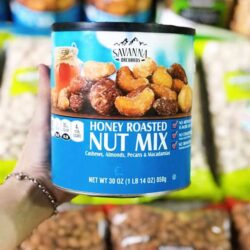 Hạt hỗn hợp đường mật ong Savanna Gourmet Honey Roasted Nut Mix 850g 6 hat hon hop duong mat ong savanna gourmet honey roasted nut mix 850g krnwb