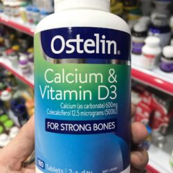 Ngăn ngừa loãng xương Ostelin Vitamin D & Calcium 180 viên 5 ngan-ngua-loang-xuong-tu-thuoc-uong-ostelin-vitamin-d-calcium-180-vien_2440