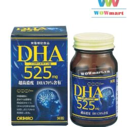 Viên uống giúp tăng cường trí nhớ Orihiro DHA 525mg 90 viên