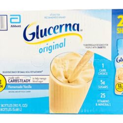 sua danh cho nguoi tieu duong glucerna homemade vanilla shake 237ml kb