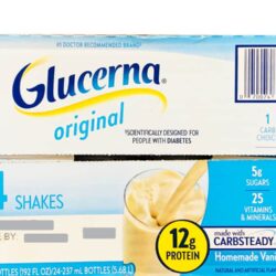 sua danh cho nguoi tieu duong glucerna homemade vanilla shake 237ml kc