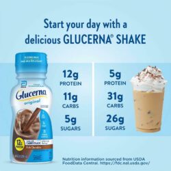 Sữa dành cho người tiểu đường Glucerna Original Rich Chocolate Shake 237ml x24 chai 14 sua danh cho nguoi tieu duong glucerna shakes rich chocolate shake 237ml kna