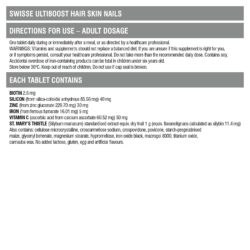 Đẹp da móng tóc từ Swisse Ultiboost Hair Skin Nails 100 viên 4 swisse ultiboost hair skin nails supplement