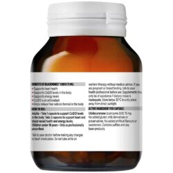 Viên uống bổ sung CoQ10 cho tim mạch Blackmores CoQ10 75mg 90 viên 4 thuoc bo sung coq10 cho tim mach blackmores coq10 75mg 90 vien knwa