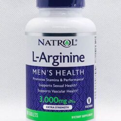 Viên uống tăng cường sinh lý cho nam giới từ Natrol L-Arginine 3000mg 90 viên 5 thuoc tang cuong sinh ly cho nam gioi tu natrol l arginine 3000mg 90 vien kna