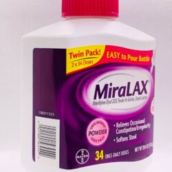 Hỗ trợ nhuận tràng, giảm táo bón MiraLAX Powder Laxative 34 liều lượng (578g) 10 thuoc tri tao bon miralax powder laxative 34 lieu luong knd
