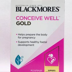 Tăng khả năng thụ thai Blackmores Conceive Well Gold 56 viên 7 thuoc uong giup tang kha nang thu thai blackmores conceive well gold 56 vien kna