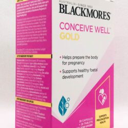 Tăng khả năng thụ thai Blackmores Conceive Well Gold 56 viên 8 thuoc uong giup tang kha nang thu thai blackmores conceive well gold 56 vien knd