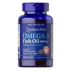 Viên dầu cá Puritan's Pride Omega 3 Fish Oil 1000mg 100 viên